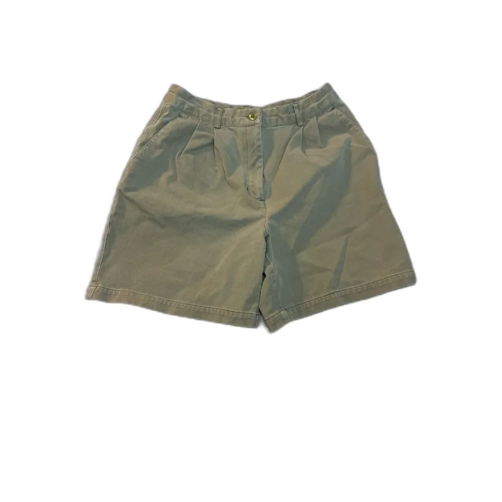 BBL Snatched Vintage Y2K Nike Golf Pleated Chino Shorts Khaki